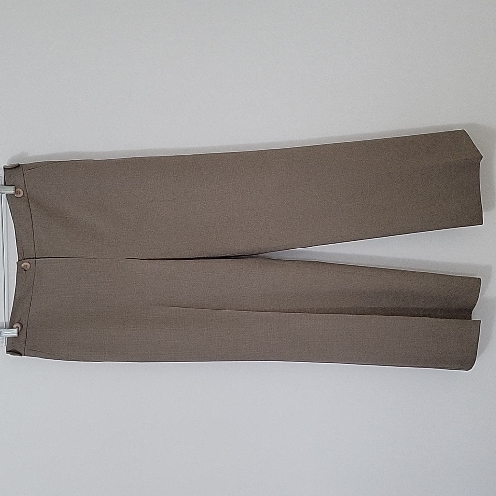 Talbots Brown Wool Dress Pants, Size 8